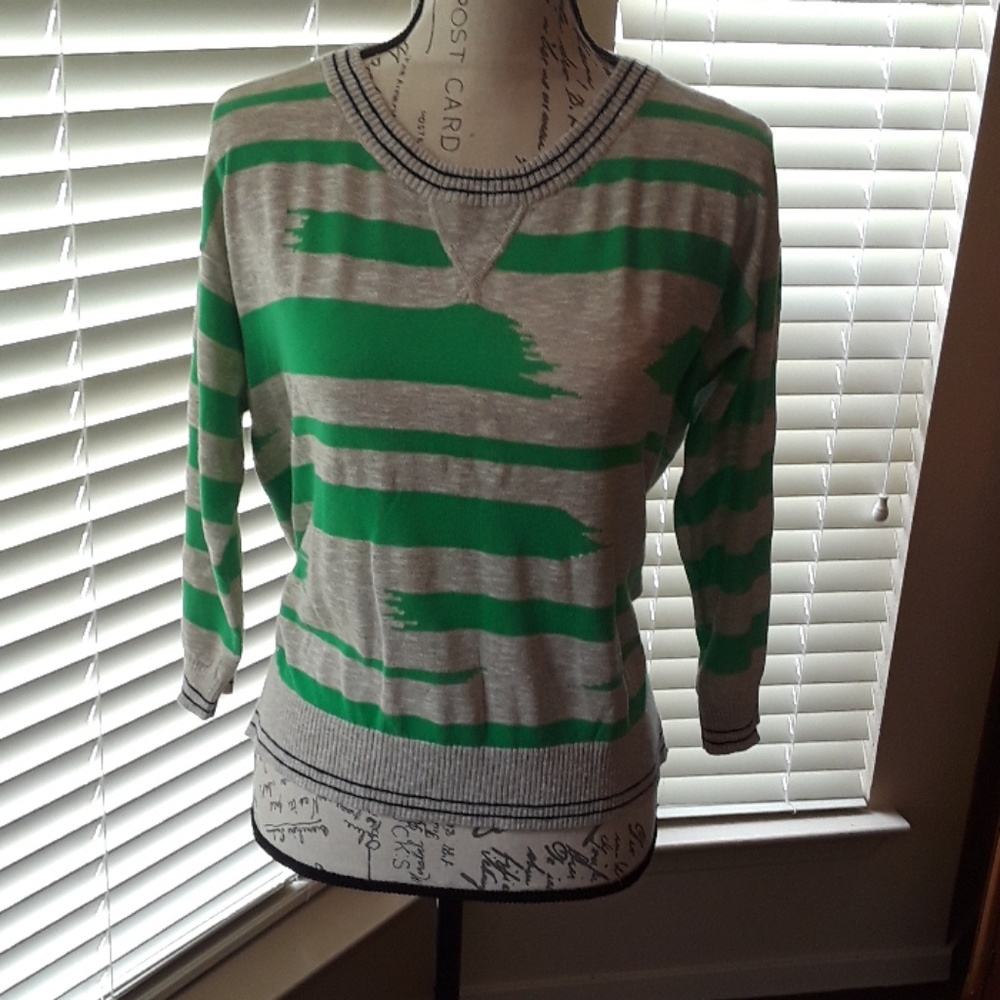 Preppy Lands End Canvas sweater
